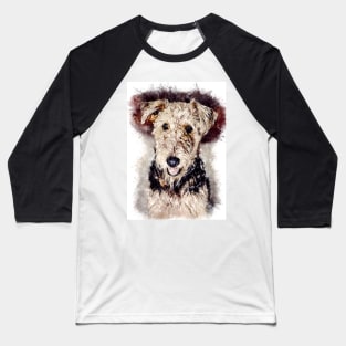 Airedoodle Baseball T-Shirt